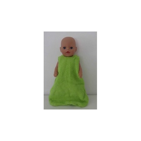 slaapzak groen baby born little 36cm