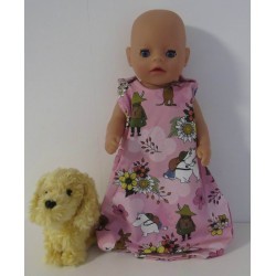 slaapzak roze moomin baby born little 36cm