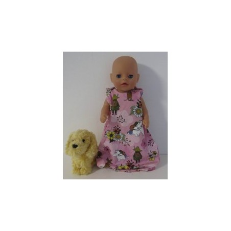 slaapzak roze moomin baby born little 36cm