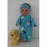 pyjama baby born little 36cm