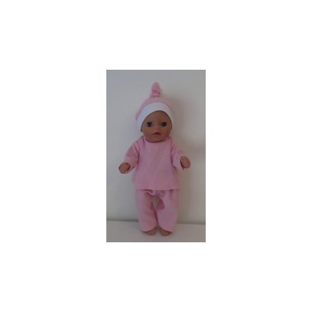 pyjama roze baby born little 36cm