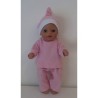 pyjama roze baby born little 36cm