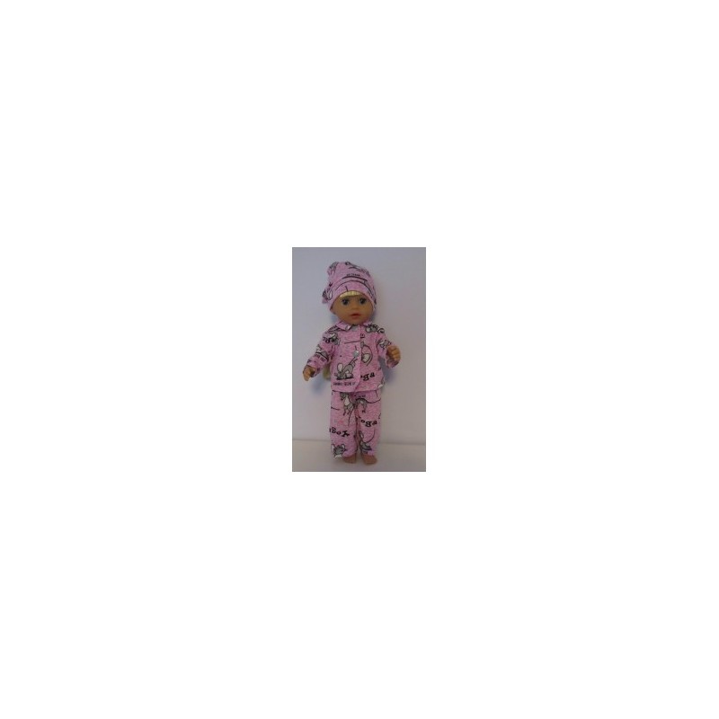 pyjama yoga muis baby born little 36cm