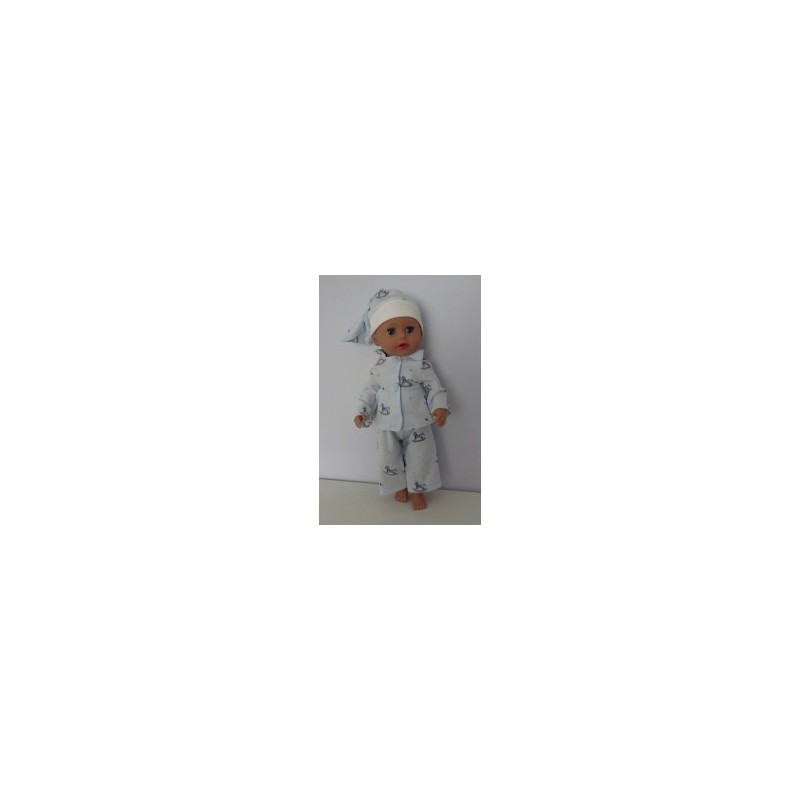 pyjama hobbelpaard baby born little 36cm