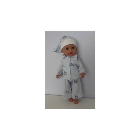 pyjama hobbelpaard baby born little 36cm