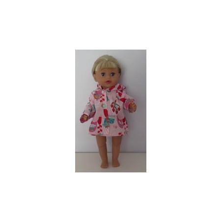 jas roze slakken baby born little 36cm