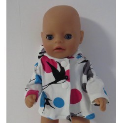 jas zwaluwen baby born little 36cm