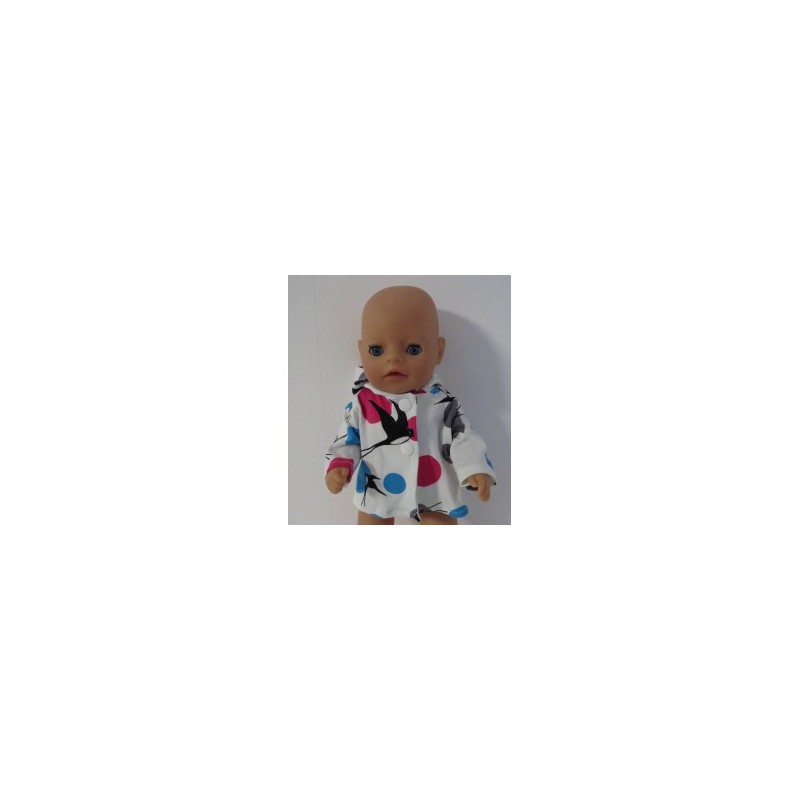 jas zwaluwen baby born little 36cm