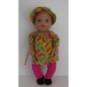 boot setje geel veren baby born little 36cm