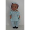 boot setje mint bloemen baby born little 36cm