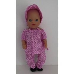 boot setje roze baby born little 36cm
