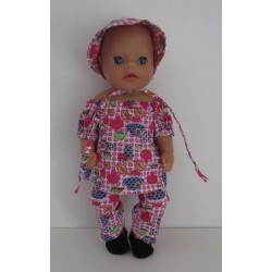 boot setje roze paddestoelen baby born little 36cm
