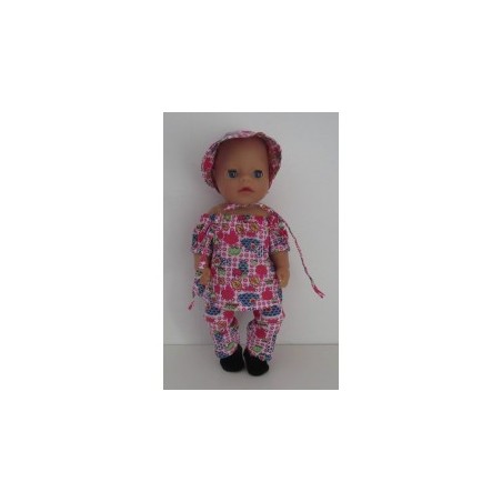 boot setje roze paddestoelen baby born little 36cm