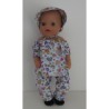 boot setje blauw hartjes baby born little 36cm