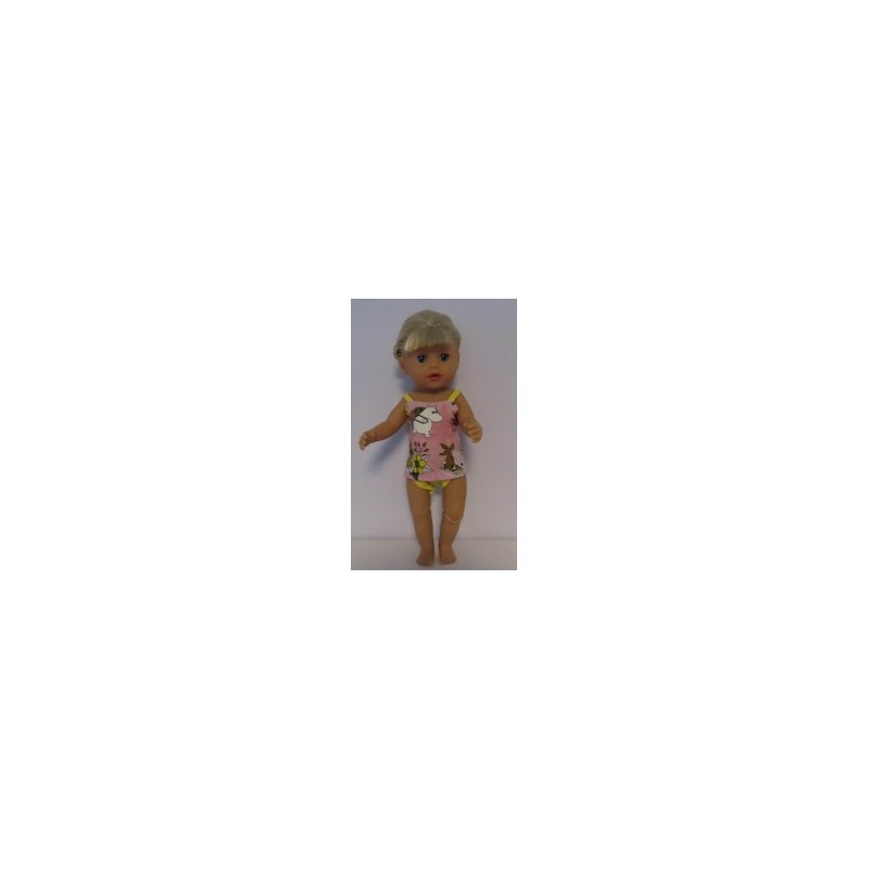 lux ondergoed setje roze moomin baby born little 36cm