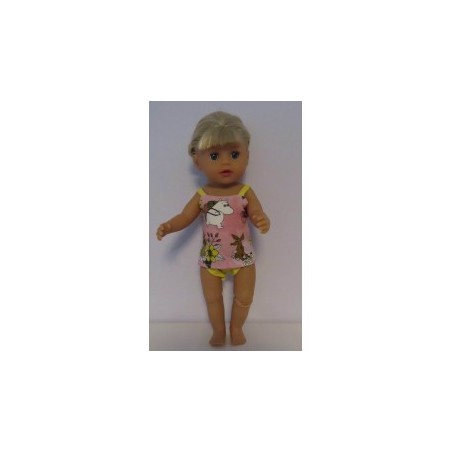 lux ondergoed setje roze moomin baby born little 36cm