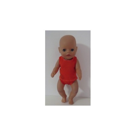 ondergoed setje oranje baby born little 36cm