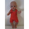boxershort setje rood baby born little 36cm