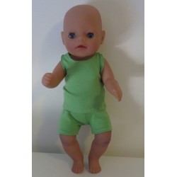 boxershort setje groen baby born little 36cm
