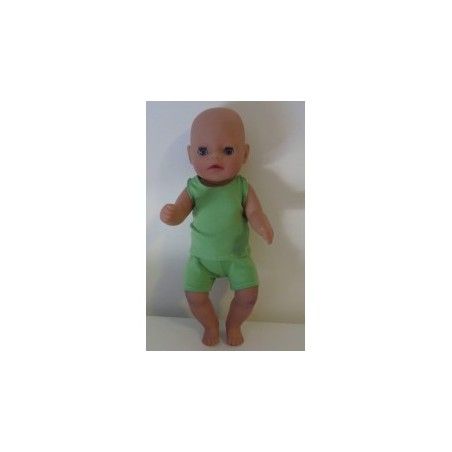 boxershort setje groen baby born little 36cm