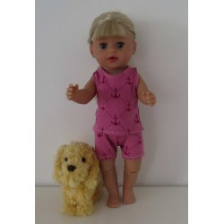 boxershort setje ankers baby born little 36cm