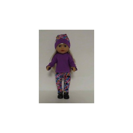 broek setje kong fu panda baby born little 36cm