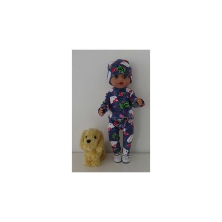 broek setje hello kitty baby born little 36cm