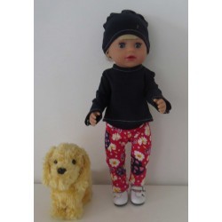 broek setje lieveheersbeestje baby born little 36cm