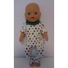 broek setje sterren baby born little 36cm
