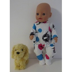 slobpak zwaluwen baby born little 36cm