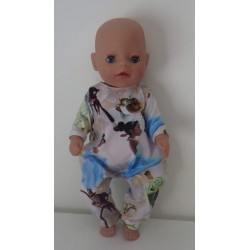 slobpak disney prinses tianna baby born little 36cm