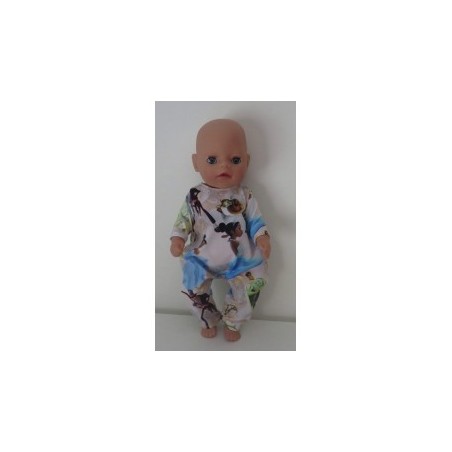 slobpak disney prinses tianna baby born little 36cm