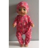 slobpak hard roze baby born little 36cm