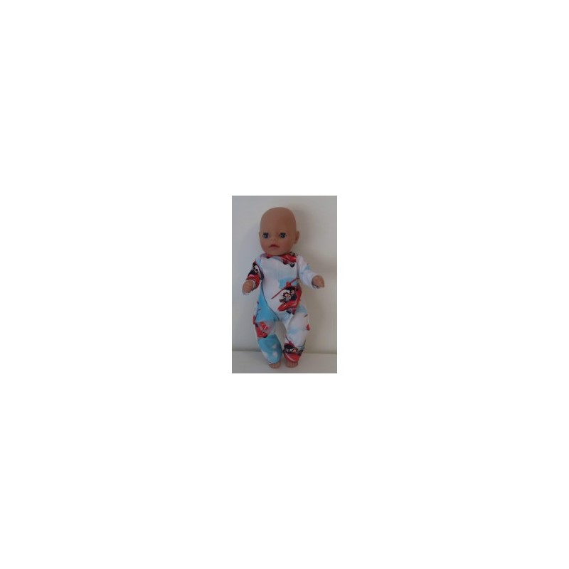 slobpak peter post baby born little 36cm