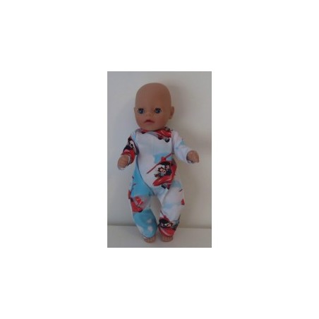slobpak peter post baby born little 36cm