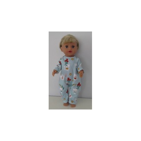 slobpak mint katten baby born little 36cm