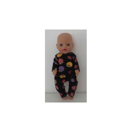 slobpak uilen baby born little 36cm