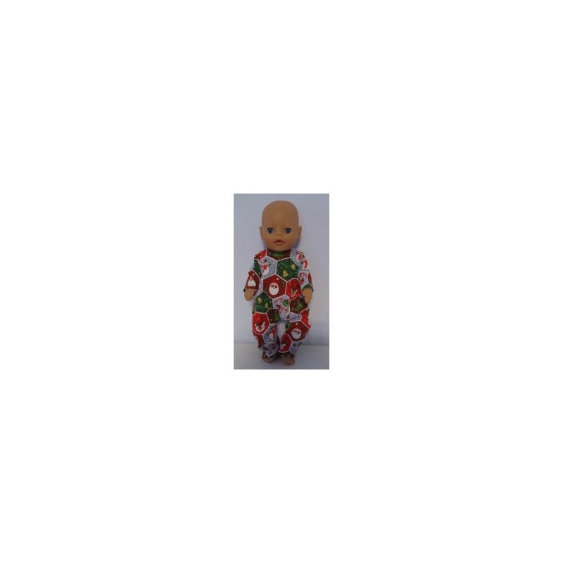 slobpak rood kerst baby born little 36cm