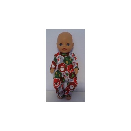 slobpak rood kerst baby born little 36cm