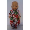 slobpak rood kerst baby born little 36cm