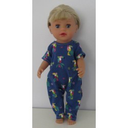 slobpak toekan baby born little 36cm