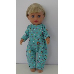 slobpak mint hartjes baby born little 36cm
