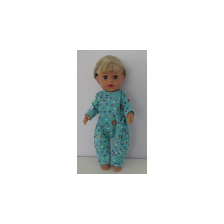 slobpak mint hartjes baby born little 36cm