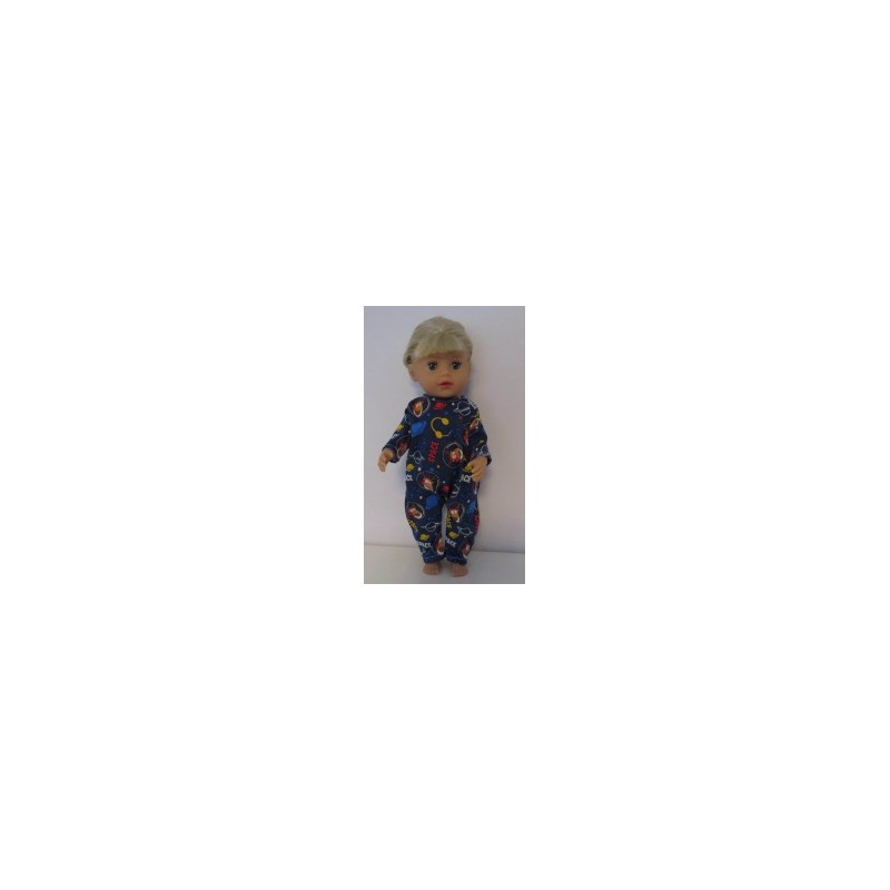 slobpak space rendieren baby born little 36cm