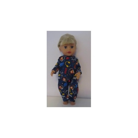 slobpak space rendieren baby born little 36cm