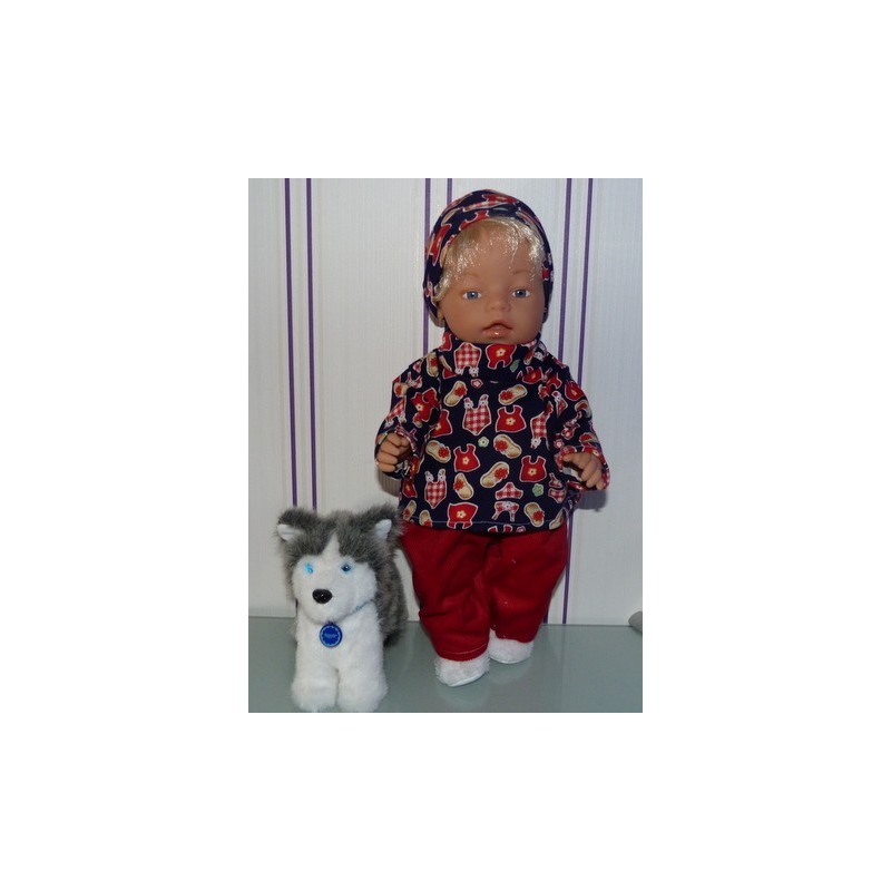 colltrui setje baby born 43cm