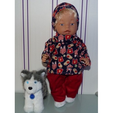 colltrui setje baby born 43cm