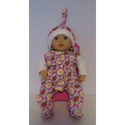 babypak lieveheerstbeestjes baby annabell 43cm