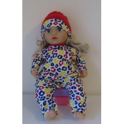 slobpak gekleurd  baby annabell 43cm