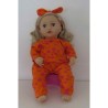 slobpak oranje wolken  baby annabell 43cm